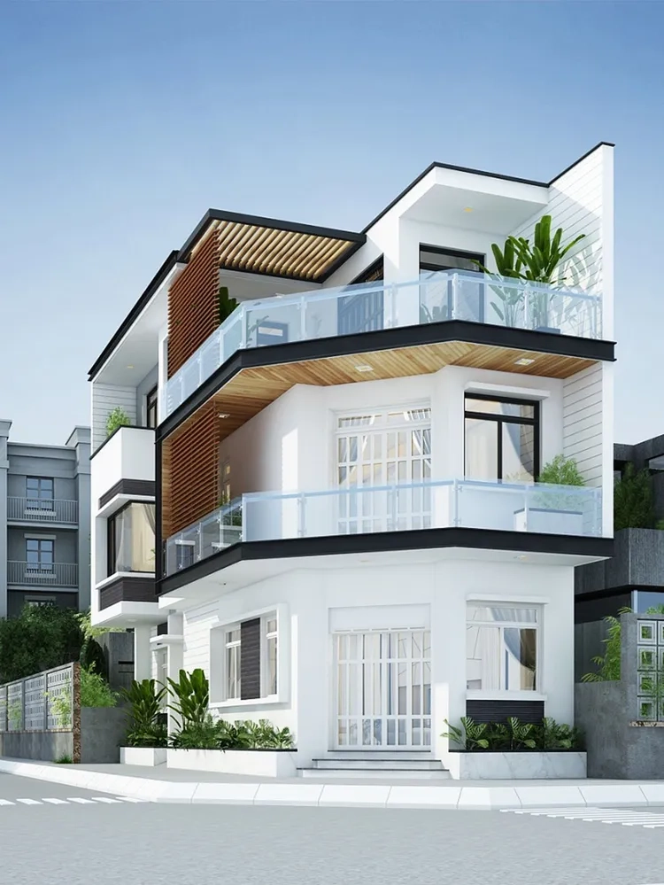 Khám phá phong cách mới với hình ảnh nhà mặt phố 2 mặt tiền