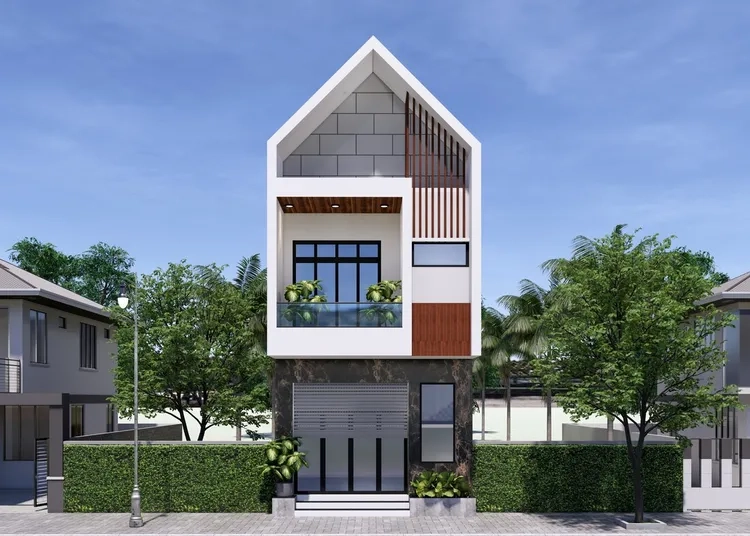 Giải pháp đẹp tiết kiệm từ ảnh nhà ống 2 tầng 500 triệu