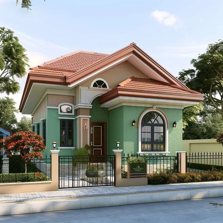 Xem hình ảnh thiết kế mái thái cấp 4 thanh lịch và hiện đại