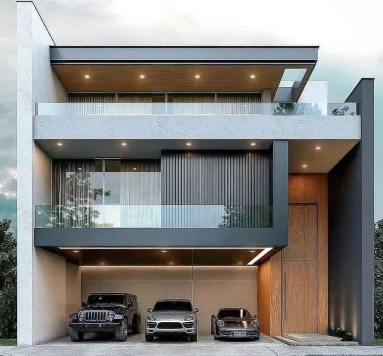 Tham khảo ảnh thiết kế garage nhà phố hiện đại và tiện nghi