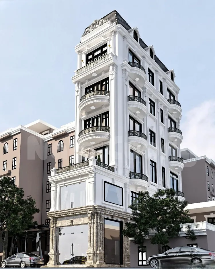 Chiêm ngưỡng hình ảnh phòng khách nhà ống theo phong cách Pháp