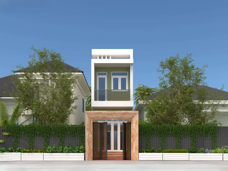 Xem ngay ảnh nhà ống mái bằng chi phí thấp nhưng đẹp mắt