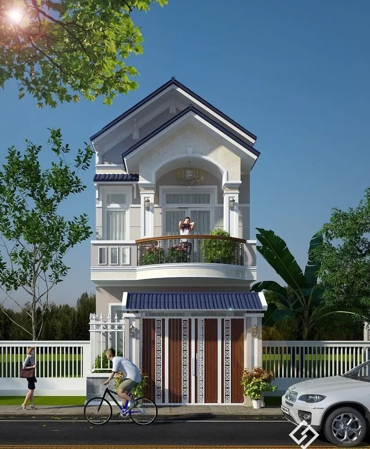 Tham khảo ảnh mẫu nhà ống mái thái đa phong cách độc đáo