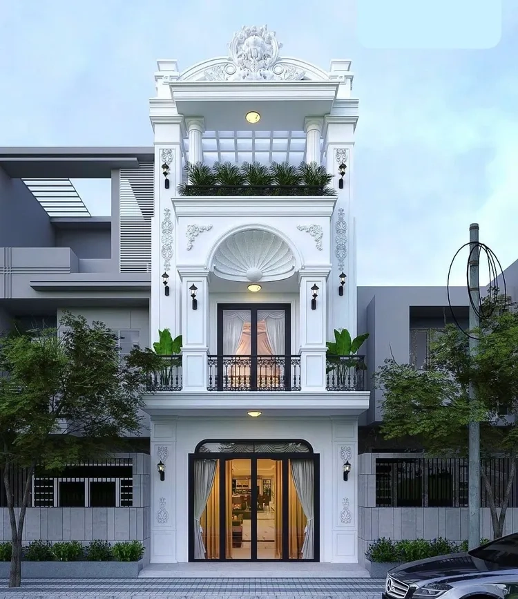 Xem ngay ảnh thiết kế lan can tân cổ điển tinh xảo và sang trọng