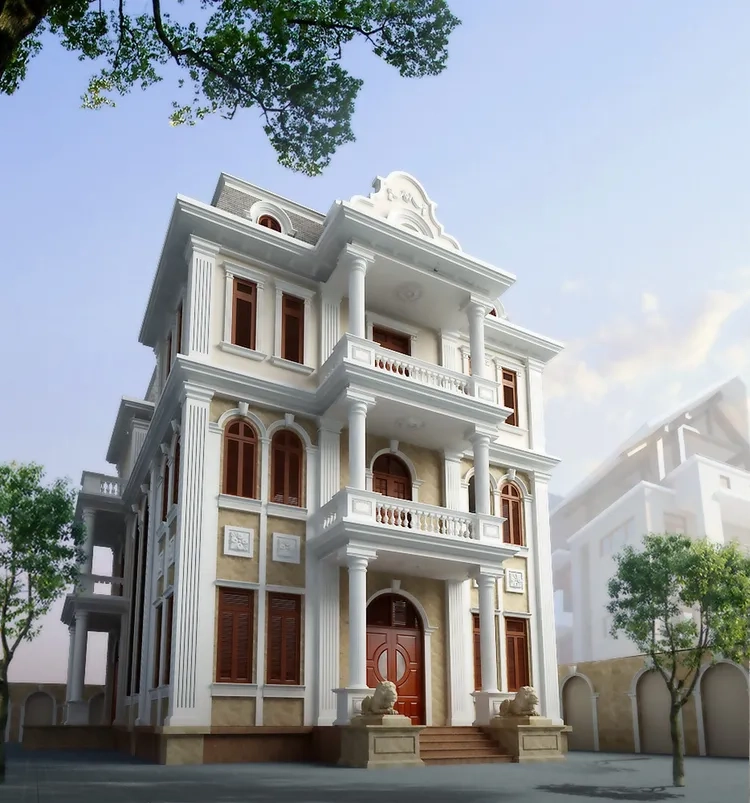 Tham khảo top ảnh mẫu nhà ống tân cổ điển đẹp nhất hiện nay