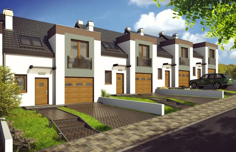 Thiết kế nhà phố có gara ô tô chuẩn