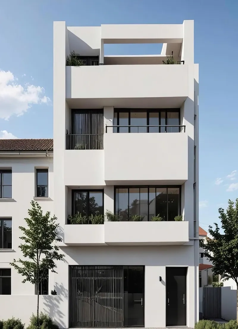 Thiết kế nhà hiện đại có giếng trời