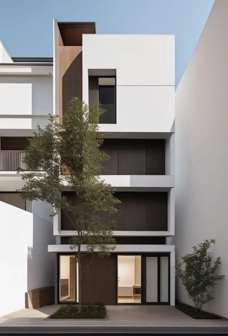 Mặt tiền 5m tân cổ điển sang trọng