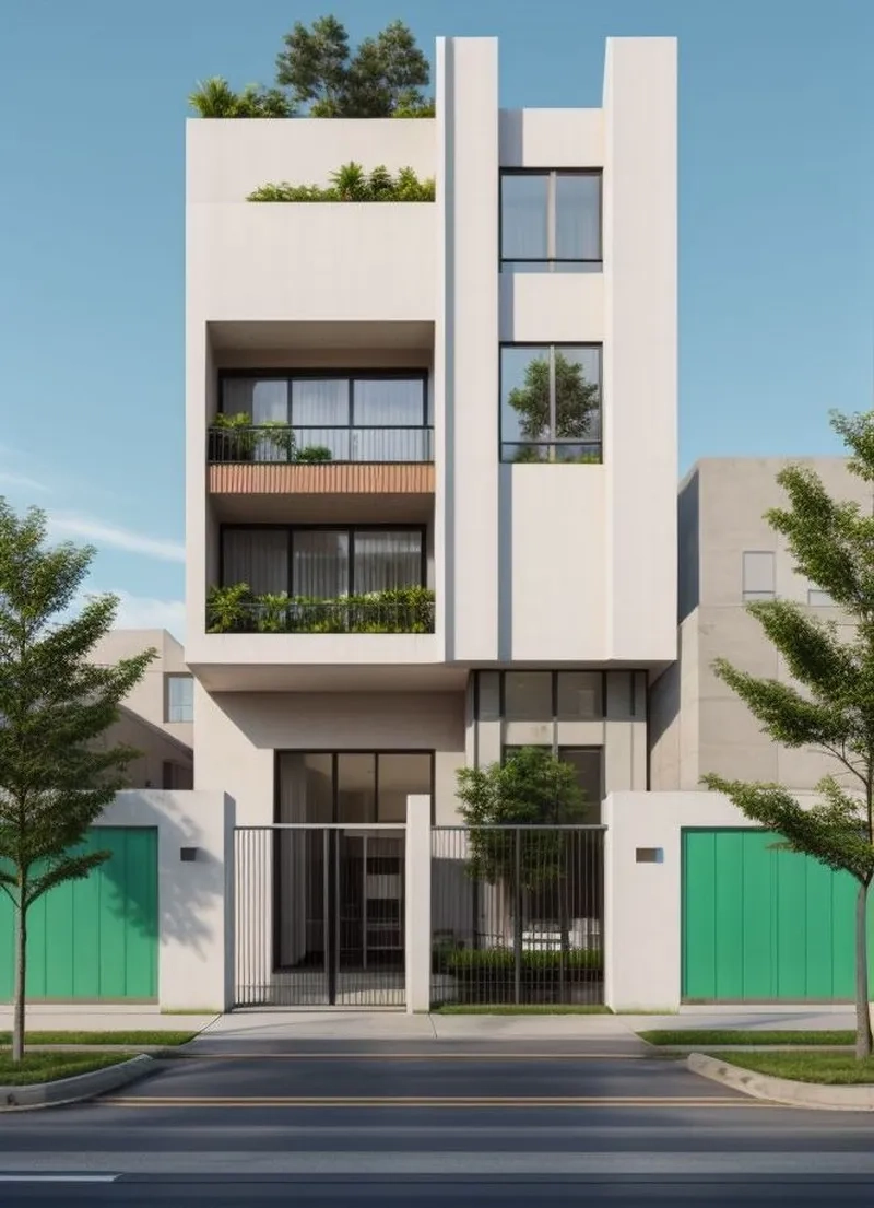 Nhà phố 3 tầng mặt tiền 5m sang trọng