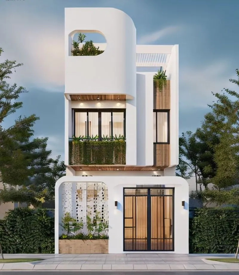 Ngắm nhìn nhà 5m dài 18m