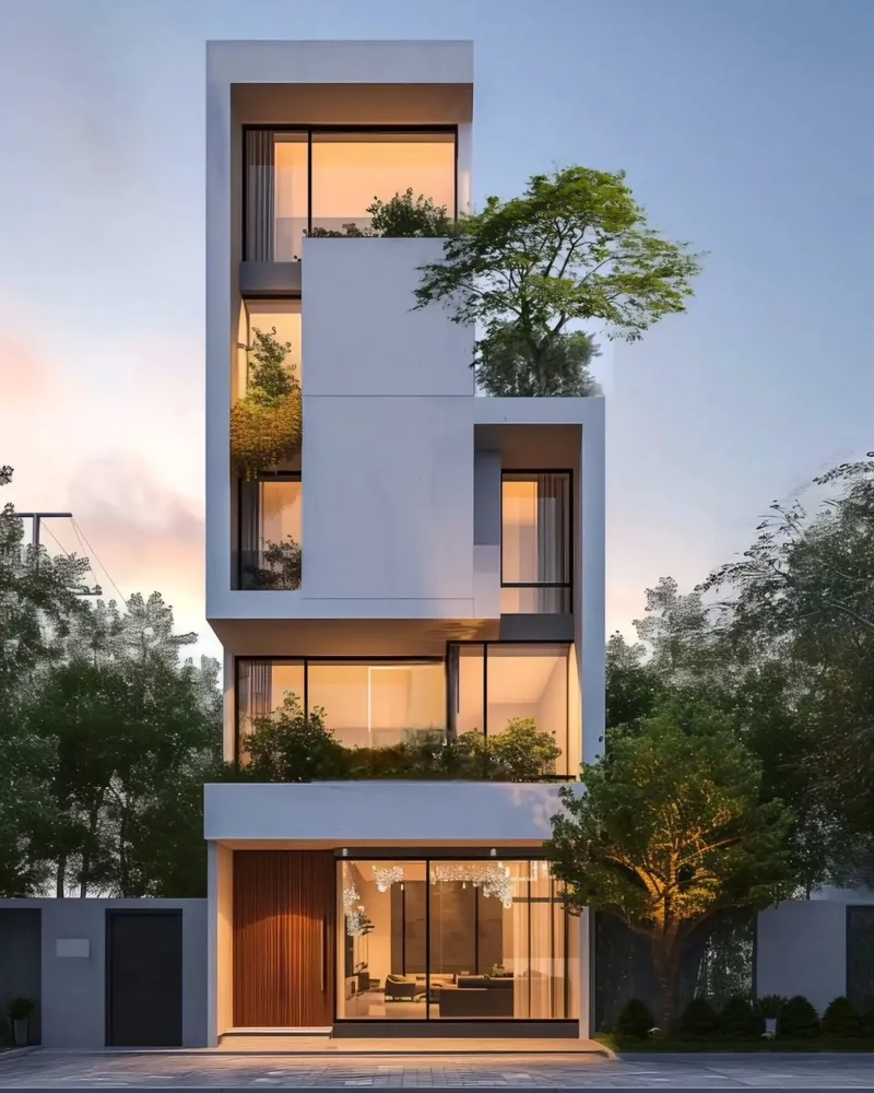 Mẫu nhà 6m mái thái