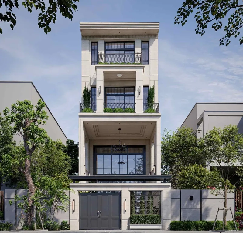 Nhà phố 6m giá rẻ