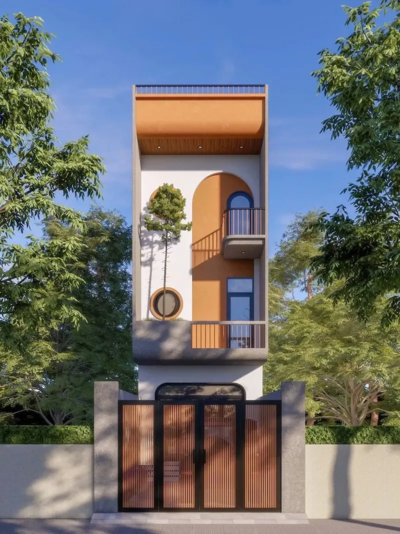 Mẫu nhà 7m dài 14m