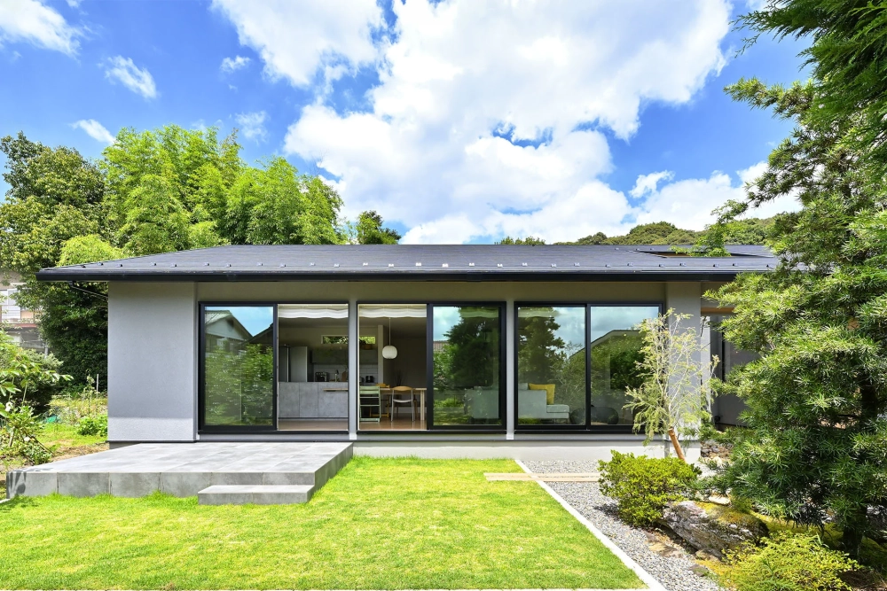 Biệt thự nhà vườn 1 tầng giá rẻ phù hợp vùng nông thôn