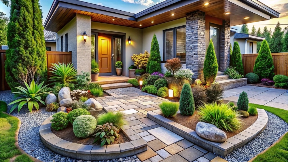 Mẫu thiết kế nhà vườn đẹp lạ phong cách không gian mở ngập tràn cây xanh