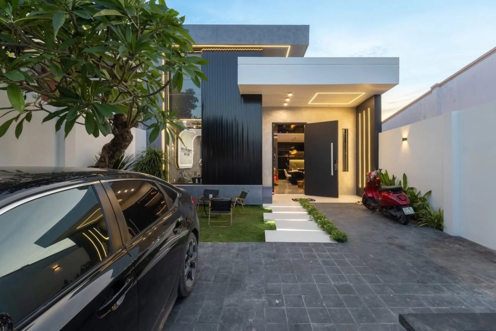 Kiến trúc chòi sân vườn hiện đại làm nơi thư giãn ngoài trời