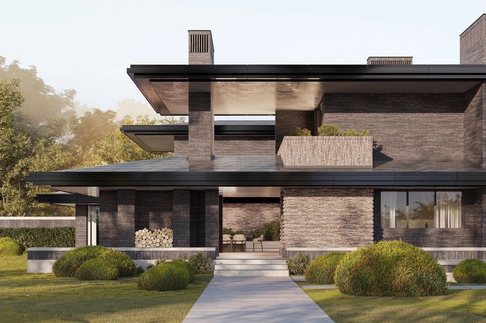 Sơ đồ bố trí công năng nhà mái bằng 2 phòng ngủ diện tích nhỏ