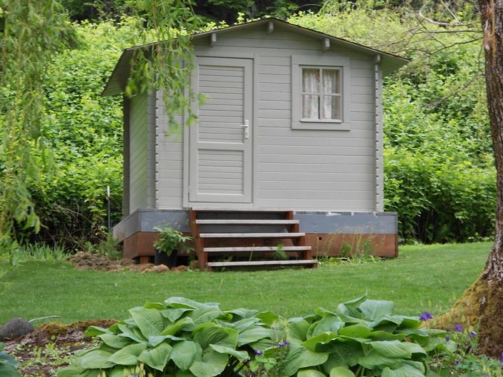 Mẫu nhà vườn sinh thái mái thái truyền thống giữa thiên nhiên