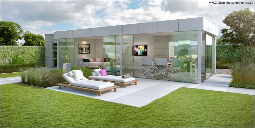 Đèn năng lượng mặt trời trang trí lối đi nhà vườn sinh thái