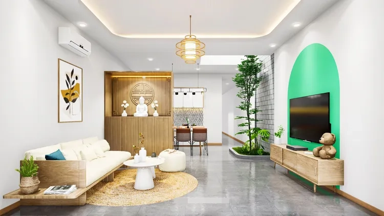 Bộ sưu tập phòng khách nhà ống với nhiều concept độc đáo