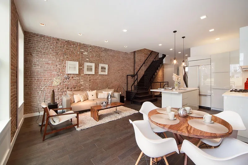 Phòng khách nhà phố hiện đại