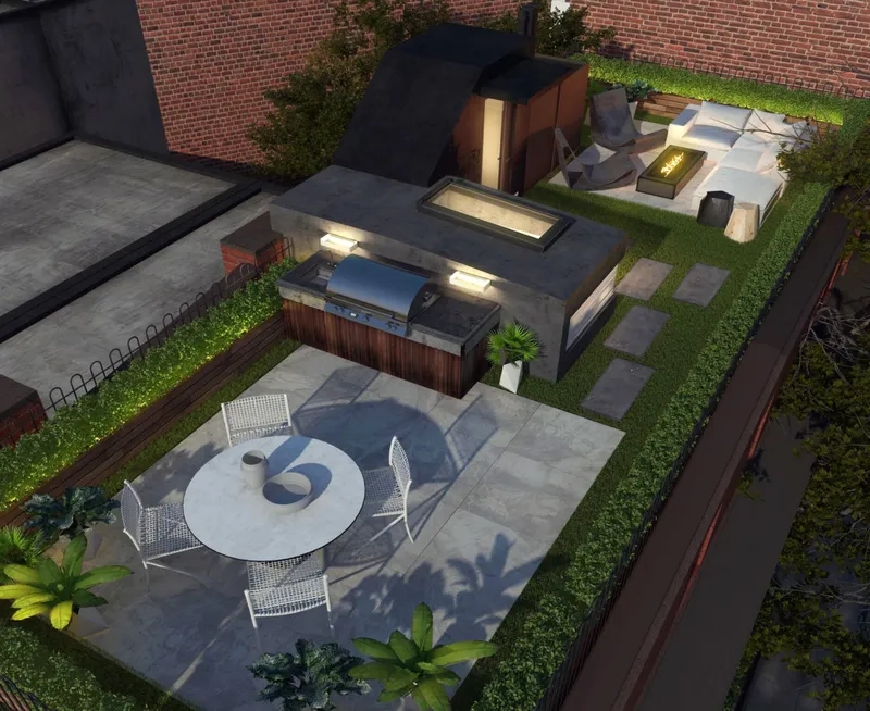 Ý tưởng decor sân thượng