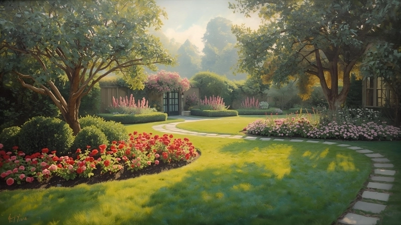 Không gian mẫu nhà cấp 4 sân vườn đẹp yên bình như khu nghỉ dưỡng