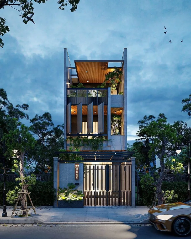 Thiết kế nhà phố đẹp