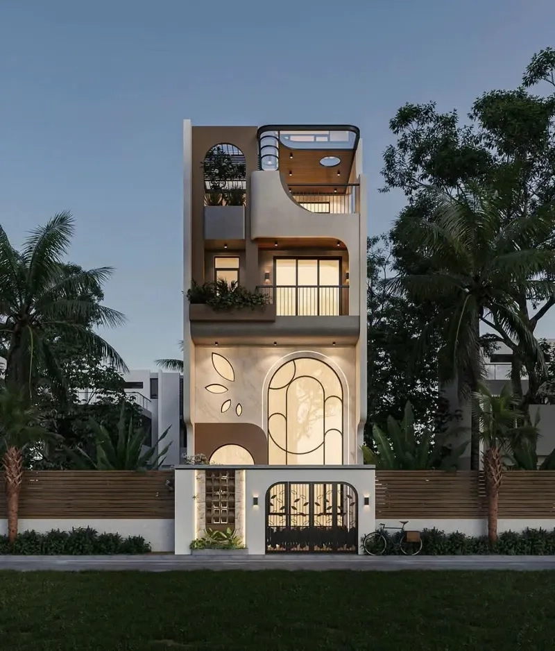 Các mẫu nhà phố đẹp được yêu thích