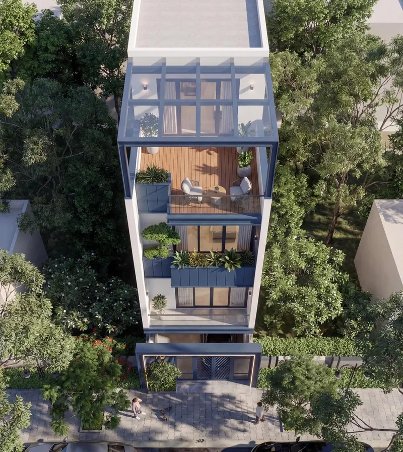 Các mẫu thiết kế nhà phố đẹp