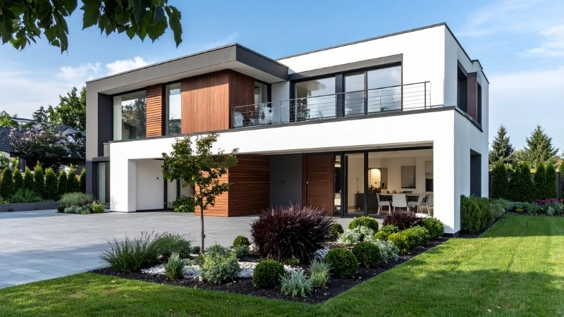 Toàn cảnh mẫu thiết kế nhà sân vườn đẹp với không gian xanh mát hiện đại