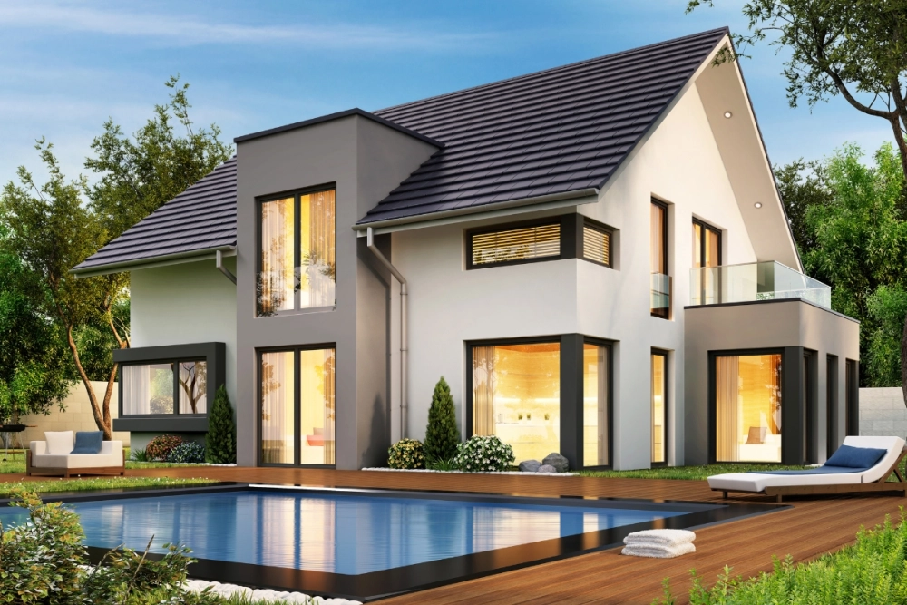 Phong cách tối giản trong các bản thiết kế nhà vườn đẹp