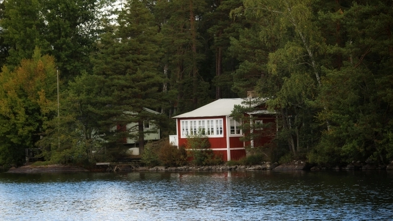 Mẫu nhà cấp 4 ven sông đẹp bình yên đậm chất thôn quê Việt Nam