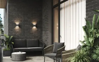 Mẫu ban công nhà phố tiện nghi tối ưu không gian xanh