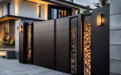 Mẫu thiết kế cổng nhà phố được ưa chuộng nhất hiện nay