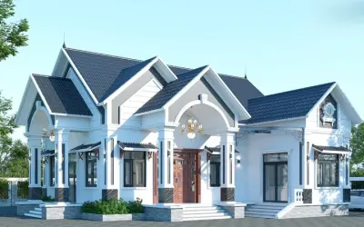 Top mẫu nhà cấp 4 mái thái đẹp sang trọng dẫn đầu xu hướng