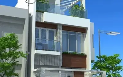 Khám phá mẫu nhà ống mái bằng hiện đại đẹp khó rời mắt