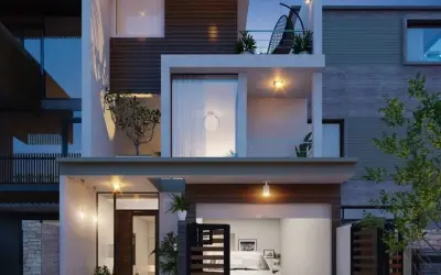 Mẫu nhà ống có gara đẹp sang trọng đáng để tham khảo