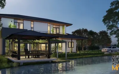 99+ Mẫu nhà vườn 2 tầng đẹp hiện đại và sang trọng nhất