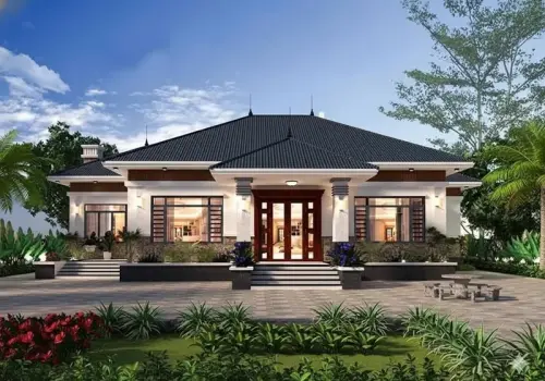 Bộ sưu tập ảnh biệt thự 1 tầng đẹp xuất sắc tại Việt Nam