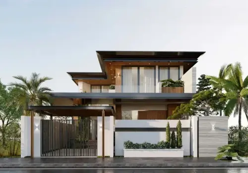 Biệt thự 2 tầng đẹp mê ly với bộ ảnh thiết kế cao cấp