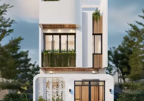 Mẫu nhà phố mặt tiền 5m được ưa chuộng và tối ưu diện tích