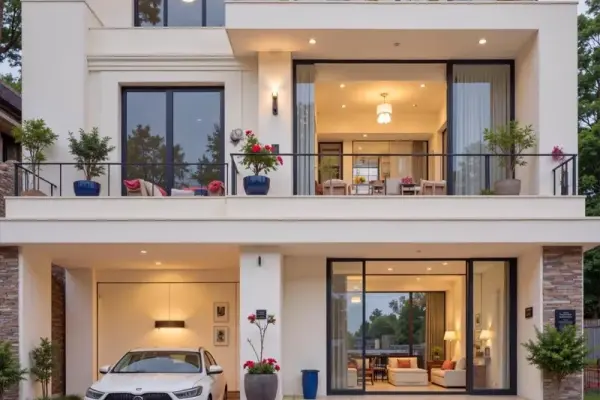 Mẫu biệt thự 3 tầng hội tụ vẻ đẹp sang trọng và hiện đại