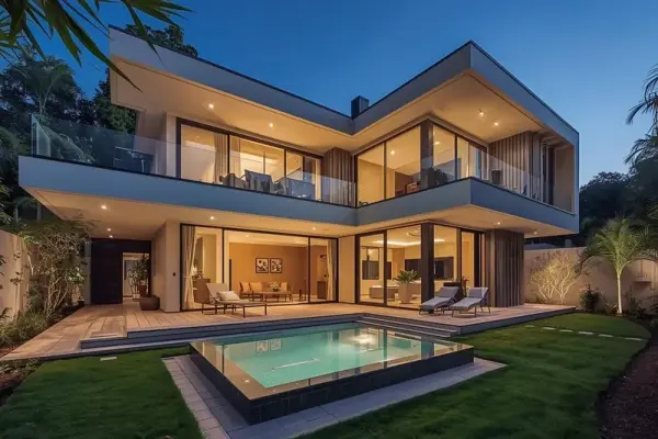 Tuyển chọn ảnh biệt thự có hồ bơi hiện đại khiến ai cũng mê