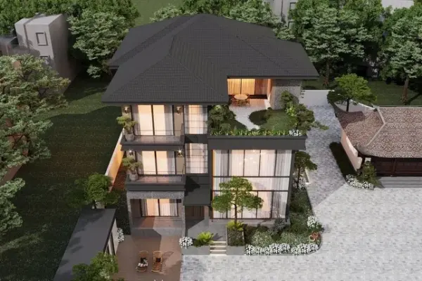 Ngỡ ngàng với ảnh biệt thự hiện đại đẹp chuẩn kiến trúc mới