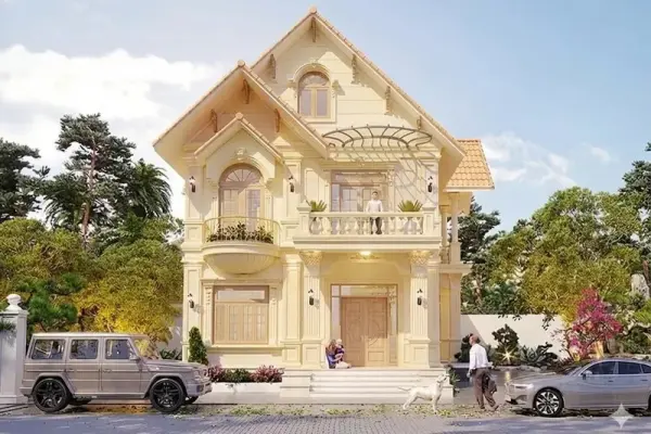 Chiêm ngưỡng ảnh biệt thự mái thái đẳng cấp khiến ai cũng mê