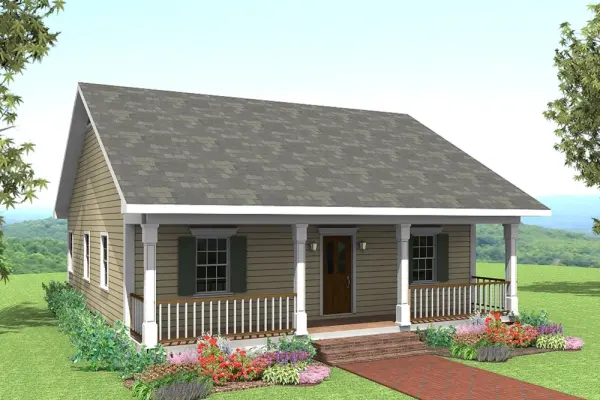 99+ Mẫu nhà vườn cấp 4 đẹp hiện đại chi phí rẻ