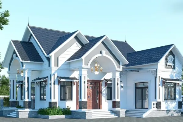 Top mẫu nhà cấp 4 mái thái đẹp sang trọng dẫn đầu xu hướng