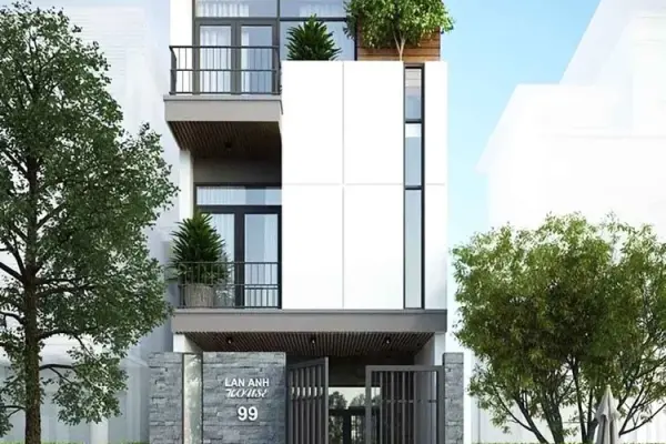 Khám phá mẫu nhà ống mái bằng hiện đại đẹp khó rời mắt