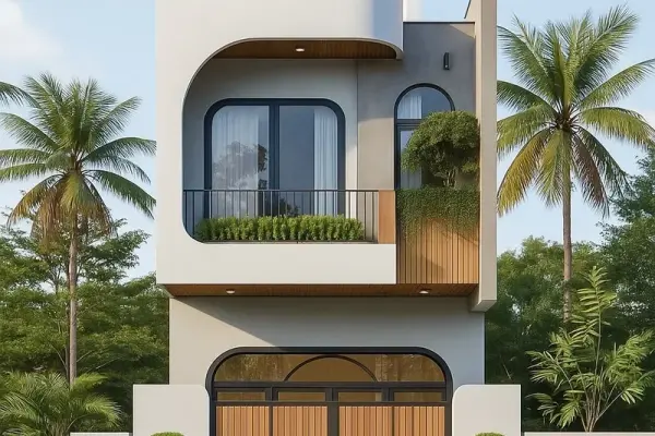 Mẫu nhà phố hiện đại đẹp và tiện nghi theo xu hướng mới